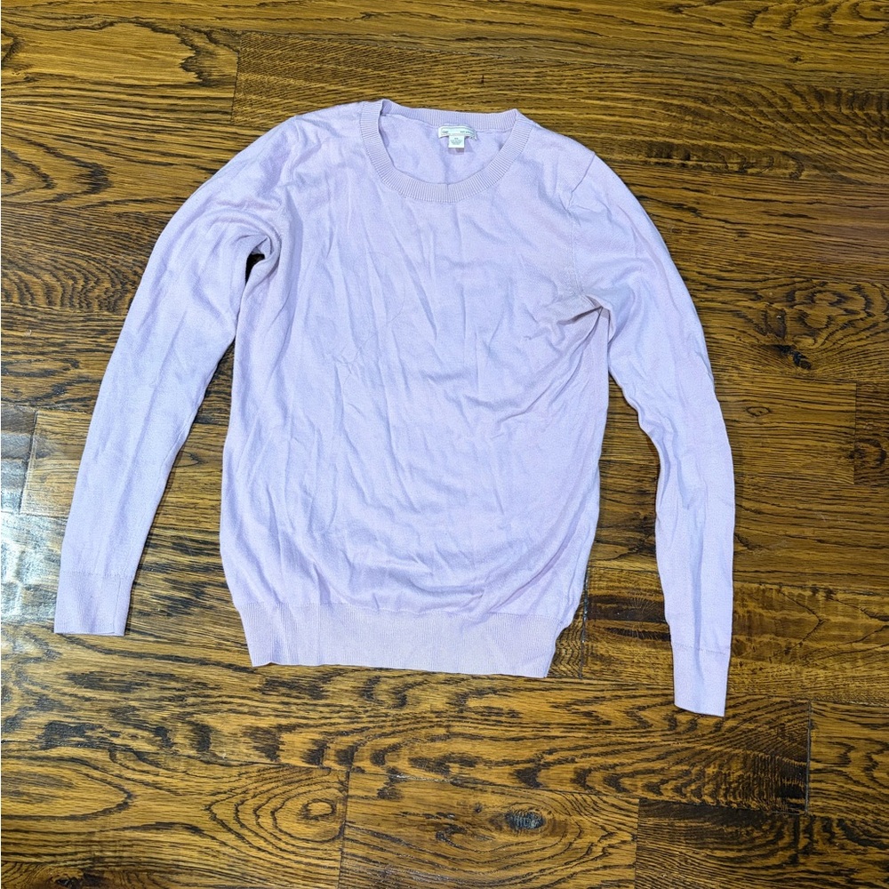 Lavender Crew Neck Sweater